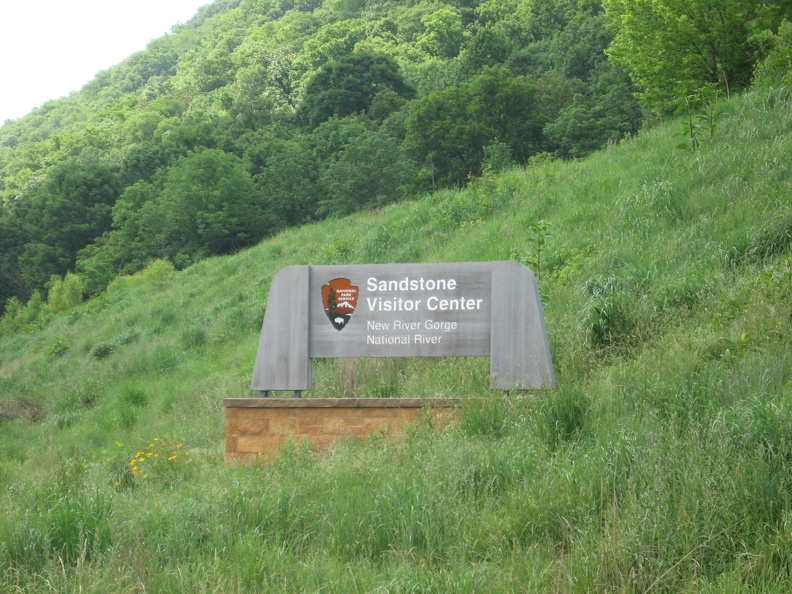 Sandstone Visitor Center Sign.JPG